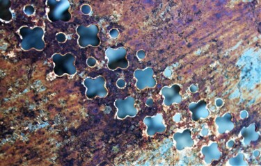 Photographie intitulée "Fleurs bleues" par Marie Marlène Mahalatchimy, Œuvre d'art originale, Photographie non manipulée