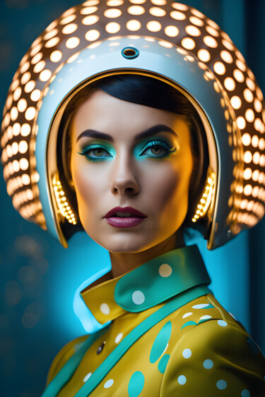 数字艺术 标题为“Neo Portraits - S2…” 由Sid, 原创艺术品, AI生成的图像