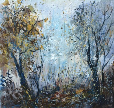 Peinture intitulée "Today's weather" par Pol Ledent, Œuvre d'art originale, Huile Monté sur Châssis en bois