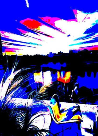 Digital Arts με τίτλο "PaletteEnPoésie 76" από Yahya Ahssaini, Αυθεντικά έργα τέχνης, Φωτογραφία Μοντάζ