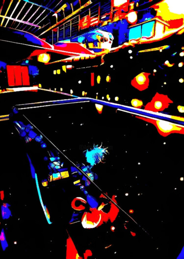数字艺术 标题为“PaletteEnPoésie 78” 由Yahya Ahssaini, 原创艺术品, 照片蒙太奇