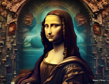 Digital Arts titled "Monarobotica" by Michael C Bertsch, Original Artwork, 2D Digital Work