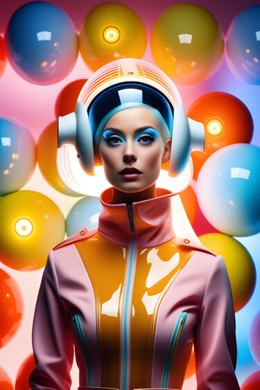数字艺术 标题为“Neo Portraits - S2…” 由Sid, 原创艺术品, AI生成的图像
