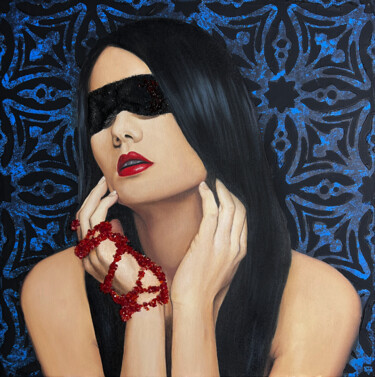 THE SLEEP OF REASON Peinture intitulée "THE SLEEP OF REASON" par Voskresenskaya, Œuvre d'art originale, Huile Monté sur Châssis en bois