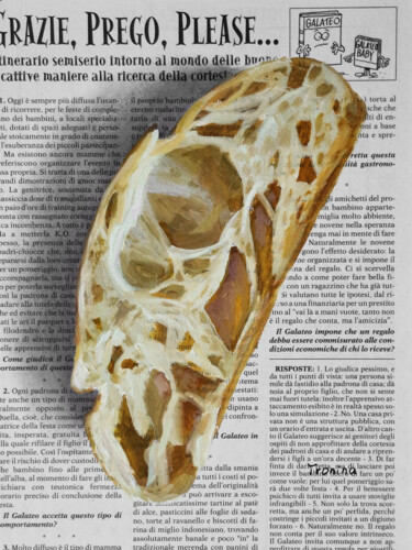 绘画 标题为“Ciabatta” 由Elena Tronina, 原创艺术品, 油