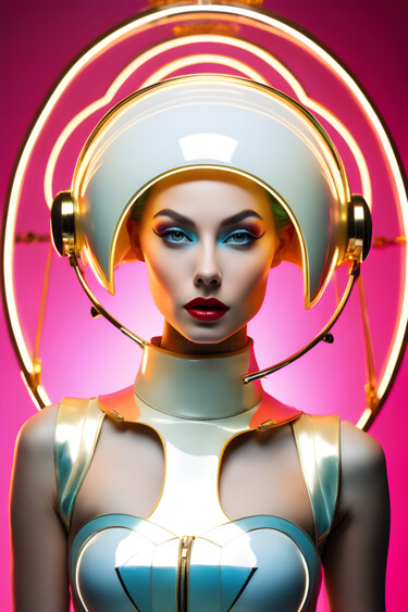 数字艺术 标题为“Neo Portraits - S2…” 由Sid, 原创艺术品, AI生成的图像