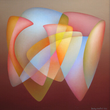A moment of rapprochement 2. Ζωγραφική με τίτλο "A moment of rapproc…" από Orest Dubay, Αυθεντικά έργα τέχνης, Λάδι
