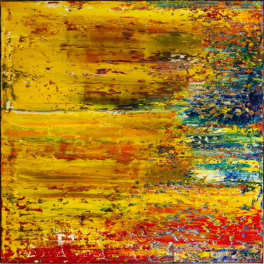 No. 1378_Untitled Malerei mit dem Titel "No. 1378_Untitled" von Guido Lötscher, Original-Kunstwerk, Öl Auf Keilrahmen aus Holz montiert