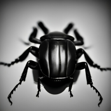 제목이 "Black Beetle"인 디지털 아트 Isra로, 원작, 디지털