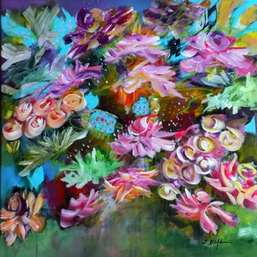 La joie de couleurs "La joie de couleurs" başlıklı Tablo Eugenia Delad tarafından, Orijinal sanat, Akrilik