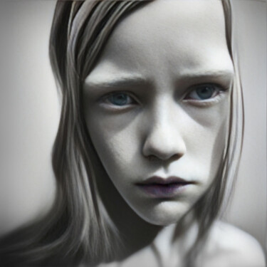 数字艺术 标题为“B&W Facex9” 由Isra, 原创艺术品, 数码摄影