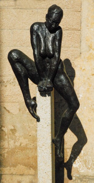 Sculpture titled "In my Mind" by Jeane Seah, Original Artwork, Bronze