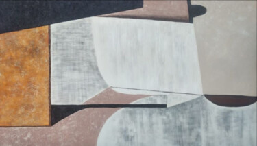 Pittura intitolato "Whispers of Contrast" da J. Woko, Opera d'arte originale, Olio