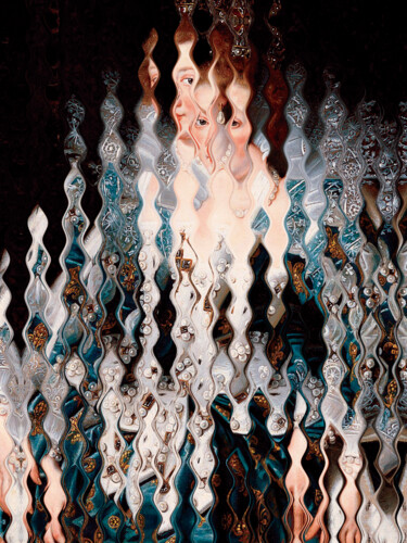 Digital Arts titled "Visión alterada 4/X…" by Javier Diaz, Original Artwork, Digital Print