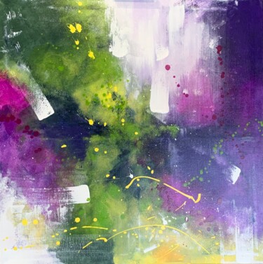 Juice Pittura intitolato "Juice" da Olga Dak, Opera d'arte originale, Acrilico Montato su Telaio per barella in legno