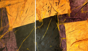 Painting titled "La chasse au trésor" by Lilith, Original Artwork, Pigments