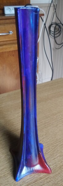 绘画 标题为“Vase Georges Sand” 由Chrystelle Ragot, 原创艺术品, 丙烯
