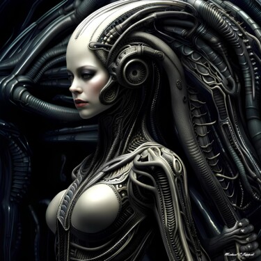Digital Arts titled ""BIO MECHANICAL"" by Michael C Bertsch, Original Artwork, 2D Digital Work