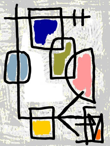 数字艺术 标题为“complément d'objets…” 由Franck Vidal, 原创艺术品, 数字油画