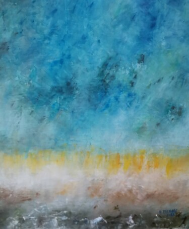 Peinture intitulée "BB120" par Herve Megaides, Œuvre d'art originale, Huile Monté sur Châssis en bois