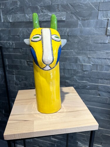雕塑 标题为“Sculpture céramique…” 由Nathalie Ferrero-Sakhinis (FerSak), 原创艺术品, 陶瓷