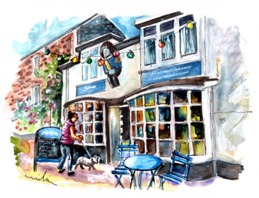 Peinture intitulée "Port Isaac 13" par Miki De Goodaboom, Œuvre d'art originale, Aquarelle
