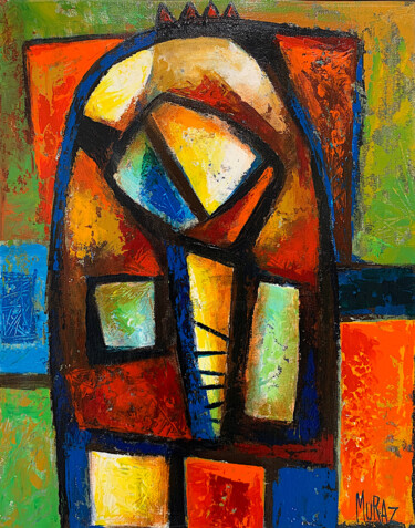 Malerei mit dem Titel "Forgotten Kingdom" von Muraz Martirosyan, Original-Kunstwerk, Öl