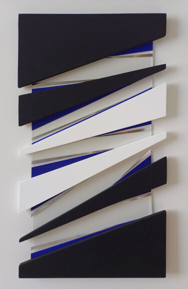 Peinture intitulée "Nightglass" par Melborn, Œuvre d'art originale, Pigments