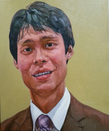 Peinture intitulée "One day, in Tokyo #1" par Takuart, Œuvre d'art originale, Huile