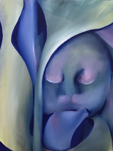 Peinture intitulée "Le contrat" par Fabrice Kocurek, Œuvre d'art originale, Huile Monté sur Châssis en bois
