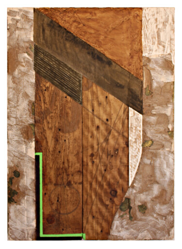 Schilderij getiteld "Abstract 01" door Adrien Réaucreux, Origineel Kunstwerk, Acryl