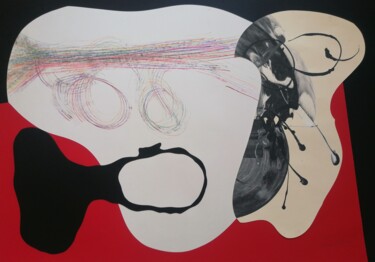 Collages titled "GNOMAT" by Stefano Mazzolini, Original Artwork, Collages