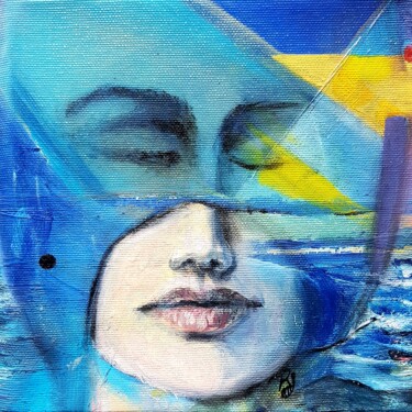 绘画 标题为“On the Shore” 由Katarzyna M. Rymarz, 原创艺术品, 油