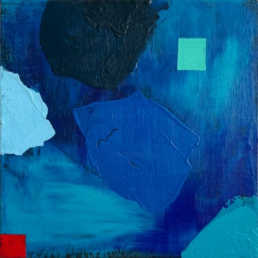 Peinture intitulée "Marine Lace 3D p.2" par Gordeco®, Œuvre d'art originale, Acrylique