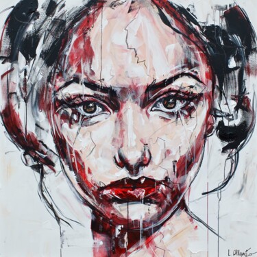 Peinture intitulée "La certitude" par Lucile Callegari, Œuvre d'art originale, Acrylique Monté sur Châssis en bois