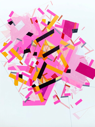 Painting titled "Memory of Serdull 1" by Philippe Halaburda, Original Artwork, Acrylic