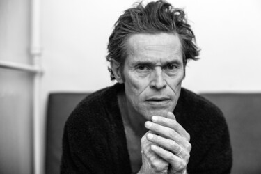 제목이 "Willem Dafoe"인 사진 Ann Ray로, 원작, 조작되지 않은 사진