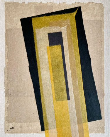 Labyrinthe X X I Collages titled "Labyrinthe X X I" by Ann Ray, Original Artwork, Collages