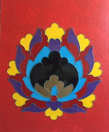 "Motif" başlıklı Tablo Ömer Şen tarafından, Orijinal sanat, Akrilik