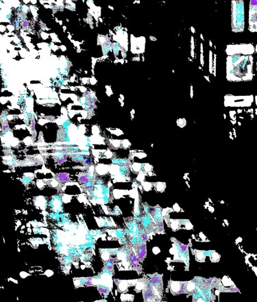 Traffic 34d2e Fotografie mit dem Titel "Traffic 34d2e" von Ken Lerner, Original-Kunstwerk, Digitale Fotografie