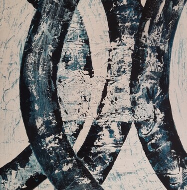 Peinture intitulée "Toutes directions" par Patrice Poidevin, Œuvre d'art originale, Acrylique