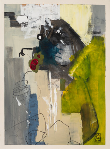 Pintura intitulada "mulier_23" por Salvatore Balice, Obras de arte originais, Acrílico