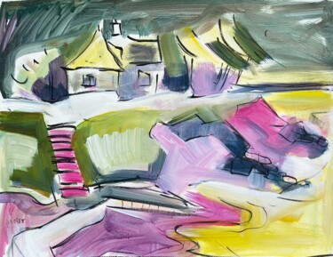 Peinture intitulée "Kerhostin 6" par Jean-François Groisy, Œuvre d'art originale, Acrylique