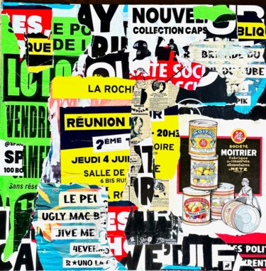 Collages intitulée "Assortiments" par Podkol, Œuvre d'art originale, Collages
