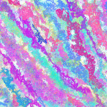 Printmaking titled "Magic and Colorful…" by Vafa Majidli, Original Artwork, Digital Print