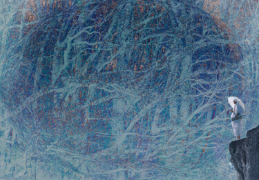 La Forêt enchantée Arts numériques intitulée "La Forêt enchantée" par Max Parisot Du Lyaumont, Œuvre d'art originale, Peinture numérique