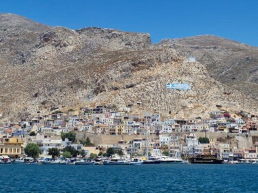 Kalymnos, Greek island of sponge fishers and climbers #1 Photographie intitulée "Kalymnos, Greek isl…" par Emaga Travels By Emaga Art, Œuvre d'art originale, Photographie numérique