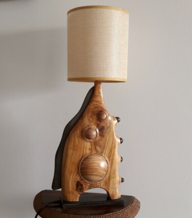 "Olive wood sculpted…" başlıklı Heykel Pascal Denis Sculpture tarafından, Orijinal sanat, Ahşap