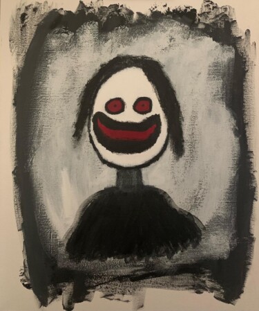 绘画 标题为“Self-Portrait” 由Carri Konttinen, 原创艺术品, 丙烯