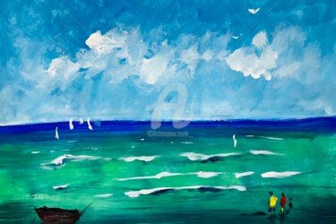 Рисунок под названием "8" - Vladlena Dudchak, Подлинное произведение искусства, Акрил